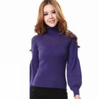 O.SA - Turtleneck Lantern-Sleeve Sweater