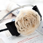 Fit-to-Kill - Elegant Chiffon Flower Hair Band - Cream