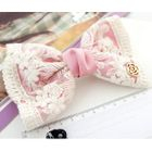 Fit-to-Kill - Lovely Lace Ribbon Embroidery Hairpin Hairpin - Pink
