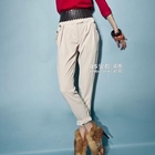 Ando Store - Button-Detail Pleated Pants
