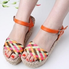 Grace Candy - Woven Espadrille Sandals