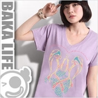 LUKA - V-Neck Printed T-Shirt