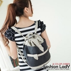 Fashion Lady - 3-Way Drawstring Backpack