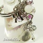 Sweet & Co. - Sweet Ballet Girl Purple  Pearl Silver Ring