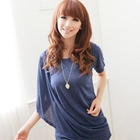 F-DNA - Draped-Front Short-Sleeve T-Shirt