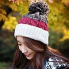 STYLEKELLY - Pompom Detail Beanie