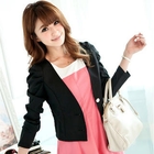Tokyo Fashion - Shirred-Sleeve Buttoned Jacket