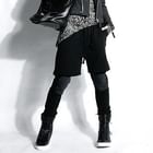 Rememberclick - Shorts Overlay Skinny Pants