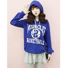 Dodostyle - Hooded Logo-Print Top