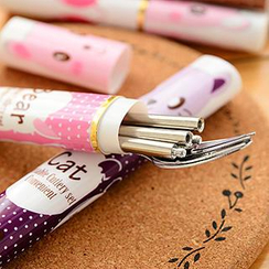 SunShine - Utensil Set: Chopsticks + Spoon + Fork SunShine - Utensil Set: Chopsticks + Spoon + Fork