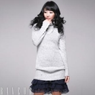 Raveur - Turtle-Neck Knit Tunic