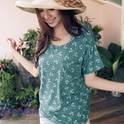 OrangeBear - Set: Bow-Print Top + Tank Top