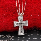 Miss Girl - Rhinestone Cross Necklace