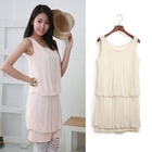 Sunbijou - Chiffon Gathered-Waist Dress