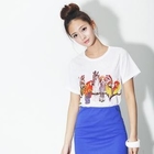 Beccgirl - Bird Print T-Shirt