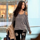 REDOPIN - Cut Away-Shoulder Top