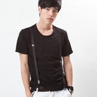 MR.PARK - Short-Sleeve T-Shirt with Suspenders