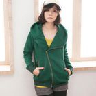 CatWorld - Brushed Fleece Hooded Zip Jacket
