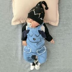 Madou - Baby Jumper Denim One-Piece Madou - Baby Jumper Denim One-Piece