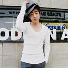 Groove9 - Long Sleeve Plain T-Shirt