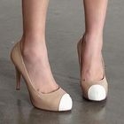 Mancienne - Patent Color-Block Pumps