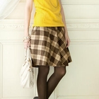 Tokyo Fashion - Plaid A-Line Skirt
