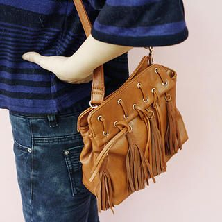 Fringed Crossbody Bag Fringed Crossbody Bag