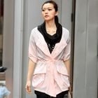 59th Street - Tab-Sleeve Chiffon Top