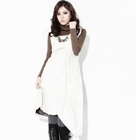 Alicegohome  - Sleeveless Drawstring-Hem Dress