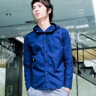 Long Sleeve Hooded Shirt Long Sleeve Hooded Shirt