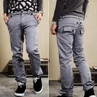 Monkey Shop - Zip-Accent Cargo Pants