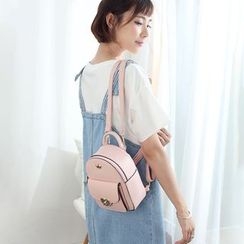 Princess Carousel - Faux Leather Backpack Princess Carousel - Faux Leather Backpack