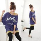 Maymaylu Dreams - Boatneck Print Tee