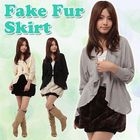 Mignon - Elastic-Waist Fleece Skirt
