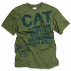 SCOPY - Crewneck Tee - 'A Cat: A Pygmy Lion' (Unisex )
