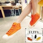 PUFFY - Lace-Up Canvas Sneakers