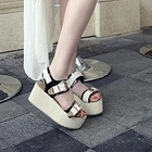 Mancienne - Belted Platform Sandals