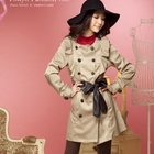 Tokyo Fashion - Double-Breasted Ruffled Coat
