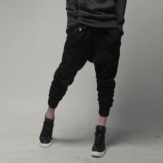 Elasticized Waist Harem Pants Elasticized Waist Harem Pants