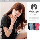 Maymaylu Dreams - Hooded Drawstring Cotton Tee