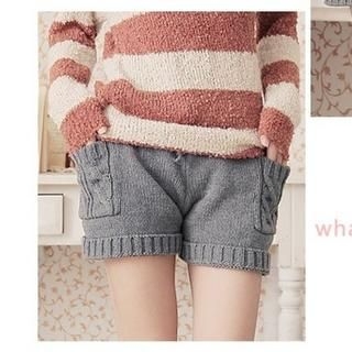 Drawstring-Waist Knit Shorts