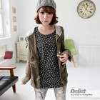 OrangeBear - Heart Printed T-Shirt