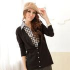 RingBear - Inset Cardigan Check Shirt