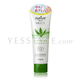 Kracie Naive Facial Cleansing Foam  (Aloe)