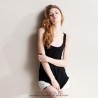 SPICY HOLIC - Color-Blocking Jersey Tank Top