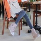 CLICK - Inset Jersey Skirt Leggings