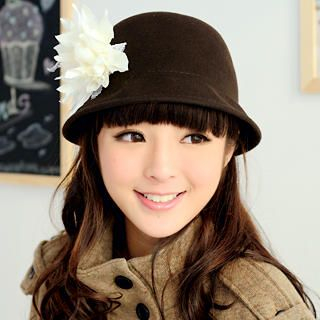 Bow Accent Bowler Hat Bow Accent Bowler Hat