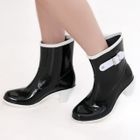 59 Seconds - Buckled Patent Rain Boots