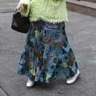 BBon-J - Tiered Print Skirt
