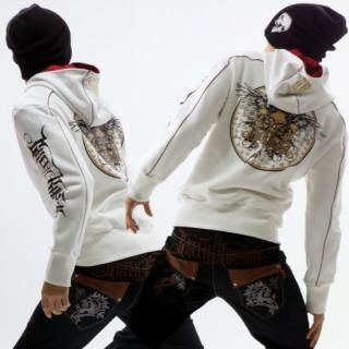 'Skull' Print Hoodie 'Skull' Print Hoodie